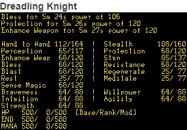 Dreadling Knight identify